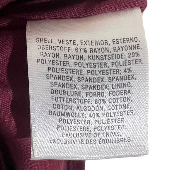 Anthropologie Maeve Red Textured Knit Short Sleeve Dora Dress Size Small - Picture 7 of 8